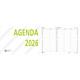 Agenda gross A4 2026/ 30 Minuten