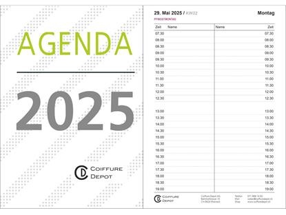 Agenda klein A5 2025/ 30 Minuten