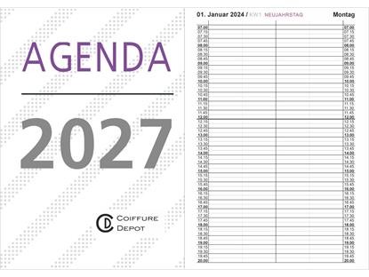 Agenda klein A5 2027/ 15 Minuten
