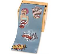 Alufolie geprägt 12,7 cm PopArt Ltd