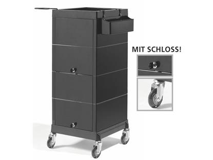 Arbeitswagen DISCRETE-LOCK schwarz