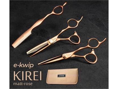 e-kwip Set Kirei matt-rose 6"