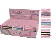 Haargummi Display Twisties 30-teilig
