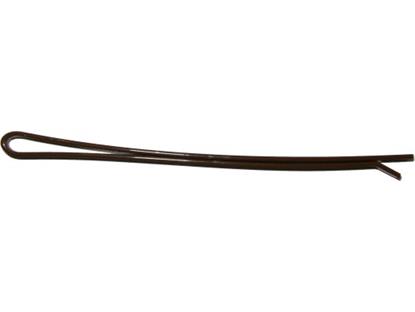 Haarklemmen 44mm 250 Stück braun