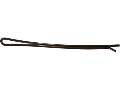 Haarklemmen 70mm 250 Stück braun