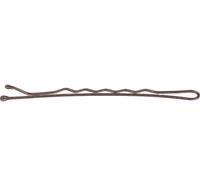 Haarklemmen gewellt braun 70mm 24 Stück