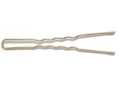 Haarnadeln gewellt 60mm gold 250 Stück