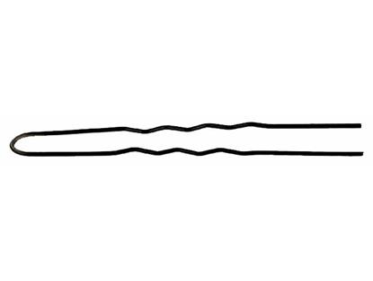 Haarnadeln gewellt schwarz 65 mm 490 Stück
