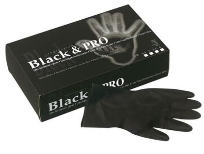 Handschuhe Black & Pro M - 7 (20ST)