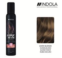 INDOLA Color Style Mousse Dunkelblond 200ml