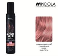 INDOLA Color Style Mousse Erdbeer-Rosé