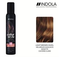 INDOLA Color Style Mousse Hellbraun Haselnuss 200ml