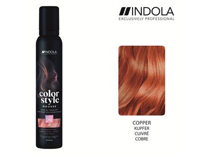 INDOLA Color Style Mousse Kupfer 200ml