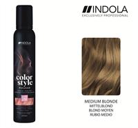 INDOLA Color Style Mousse Mittelblond