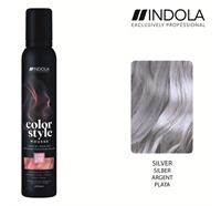 INDOLA Color Style Mousse Silber