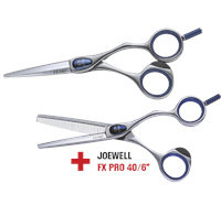 JOEWELL Schere FX-Pro 5.5" + FX-PRO 40