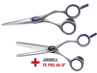 JOEWELL Schere FX-Pro 5.5" + FX-PRO 40