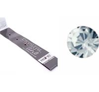 Keratin Crystal Line Strähnen 35cm Aquamarine