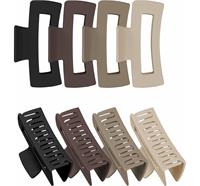 King Klammern 4 Stück assortiert 90x50mm