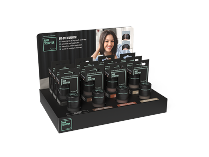 Sibel Haar Make-up Puder Display 16-teilig
