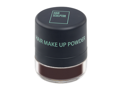 Sibel Haar Make-up Puder Dunkelbraun