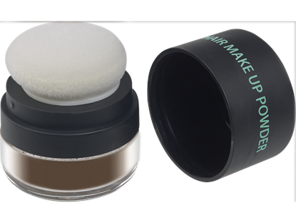 Sibel Haar Make-up Puder Mittelbraun