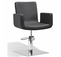 Stuhl "ATTRACTIO" Eckig schwarz