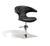 Stuhl "SENSUALIS" Eckig schwarz